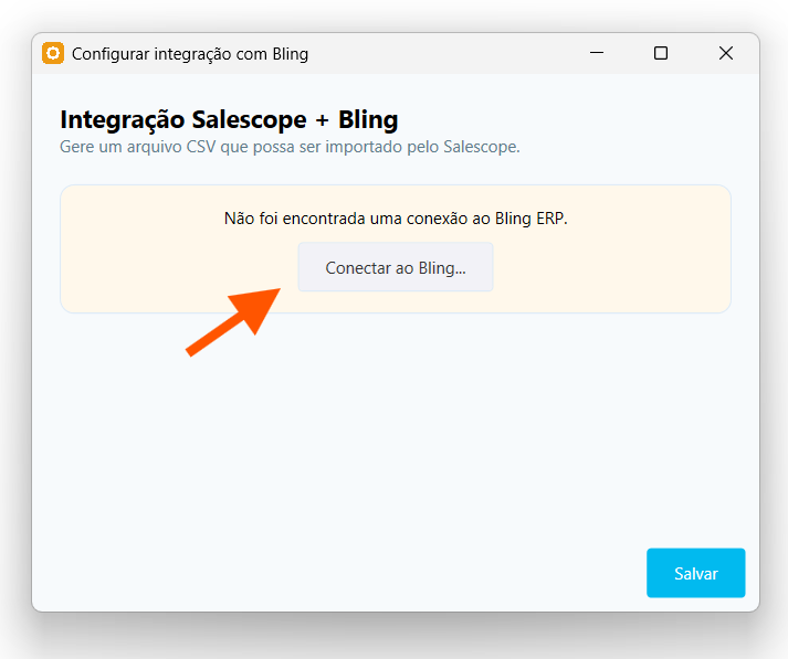 Configurando o utilitário